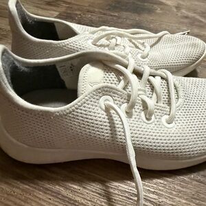 Allbirds White Athletic Shoes